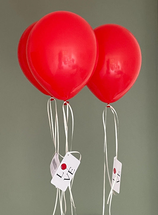 Ballonflugkarte Hochzeit - Love