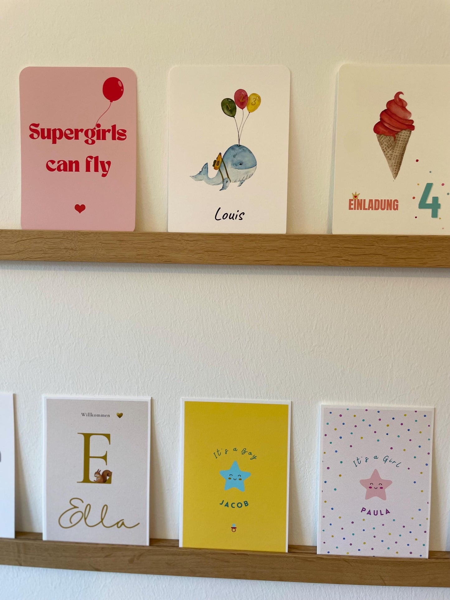 Karte - Supergirls can fly