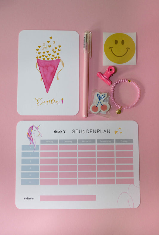 Geschenkset - Schulanfang