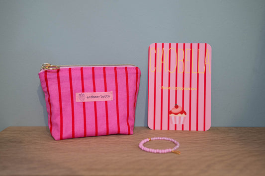 Kosmetiktasche - stripes