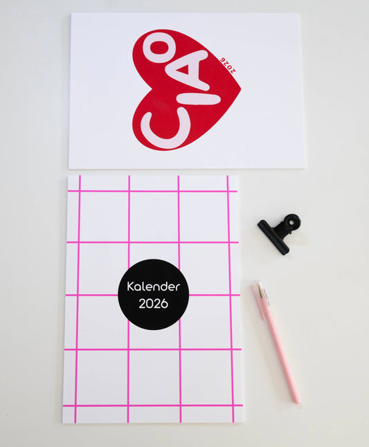 Wandkalender - Hallo 2026