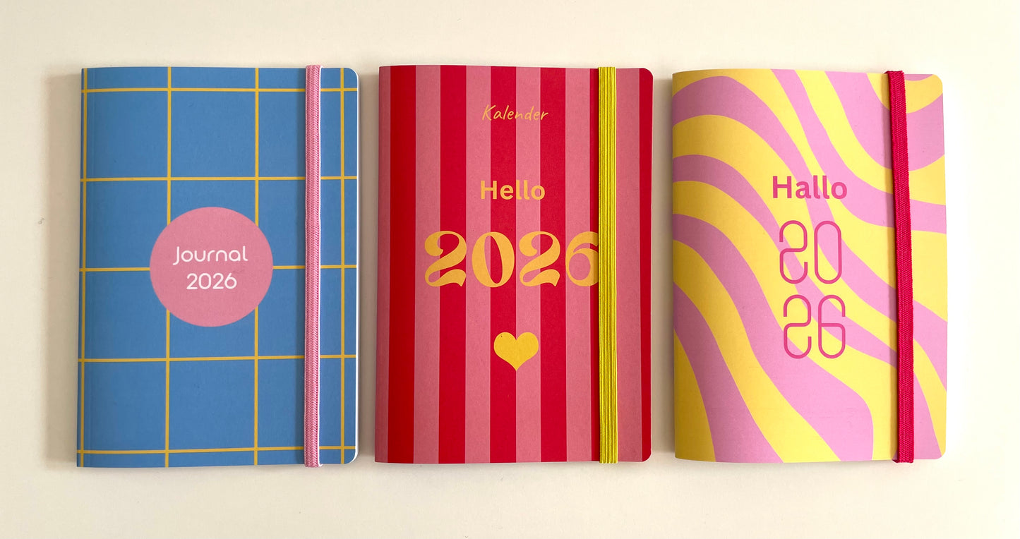 Taschenkalender - wave