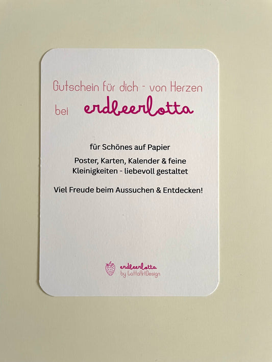 Erdbeerlotta-Gutschein