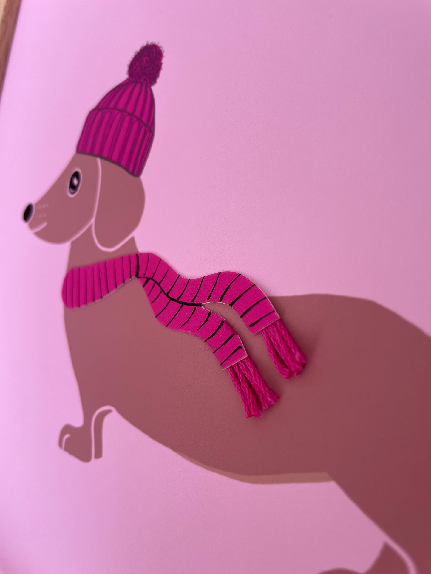 Poster - cozy Dackel