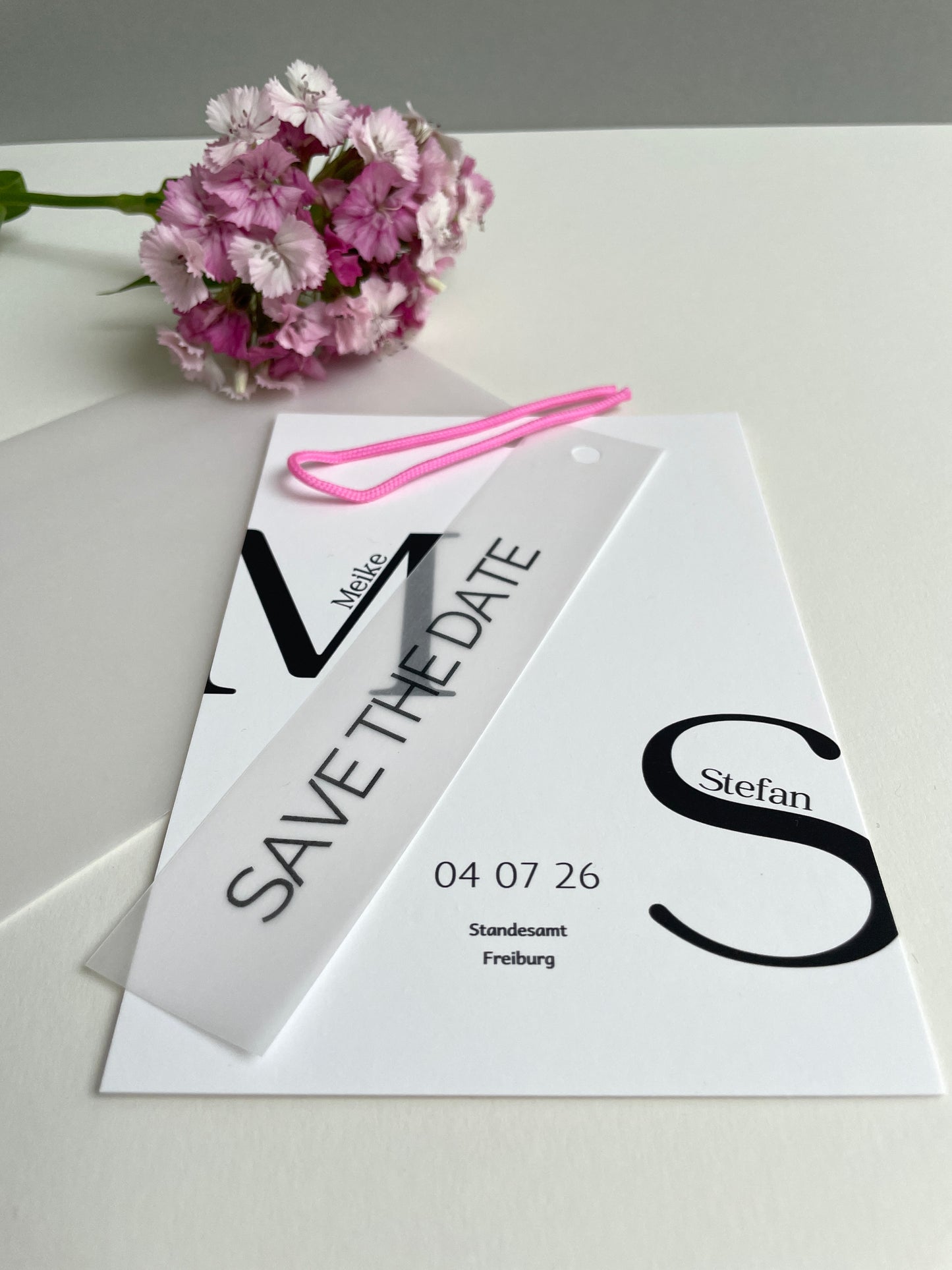 Karte - Modern Initials