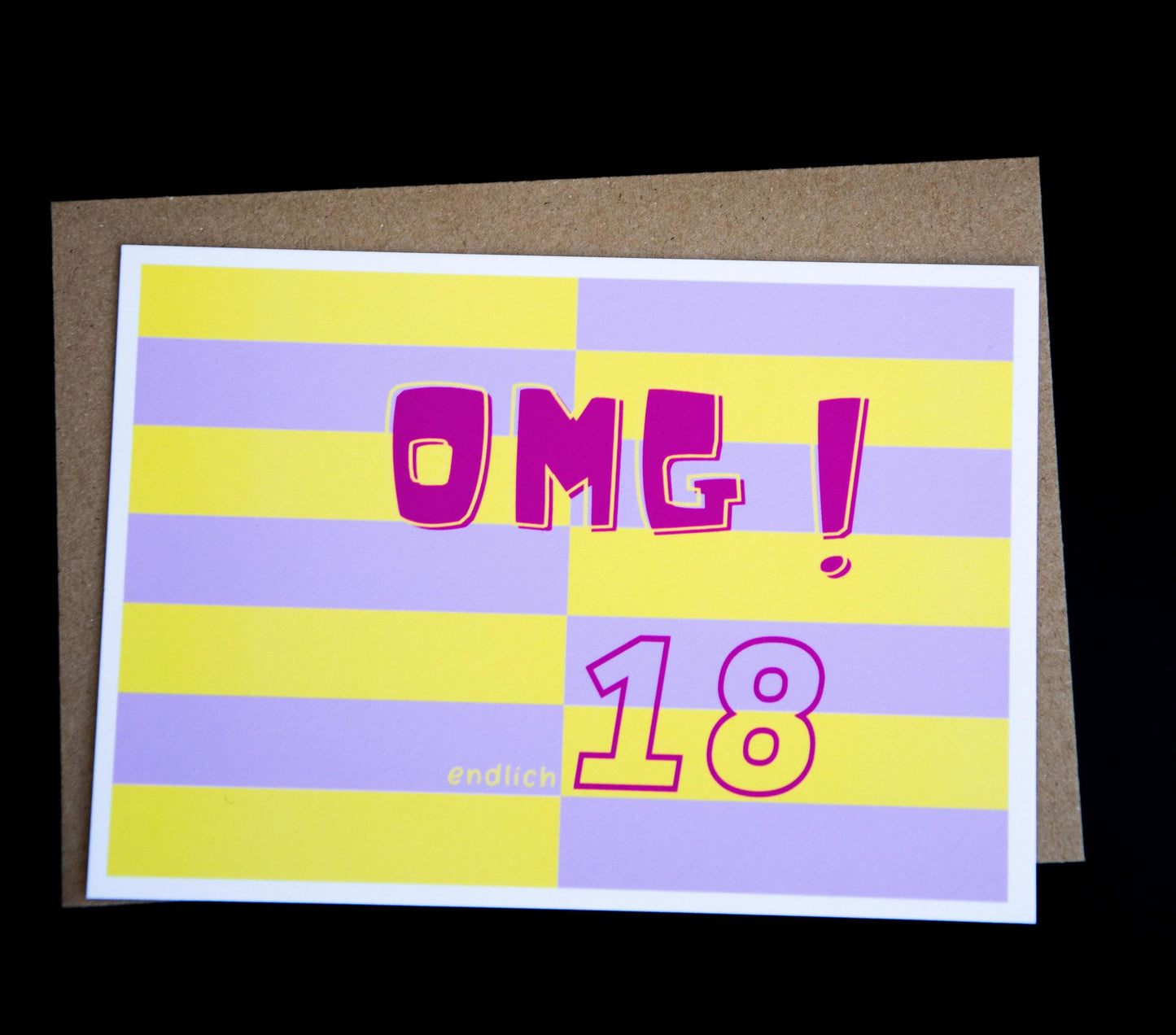Karte - OMG endlich 18