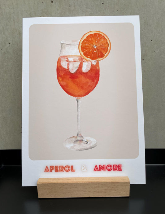 Poster/Kunstdruck - Aperol & Amore