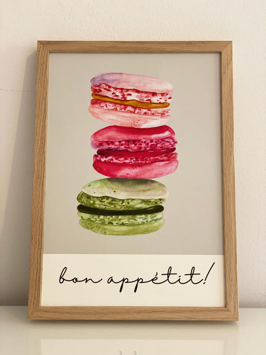 Poster/Kunstdruck - Macarons