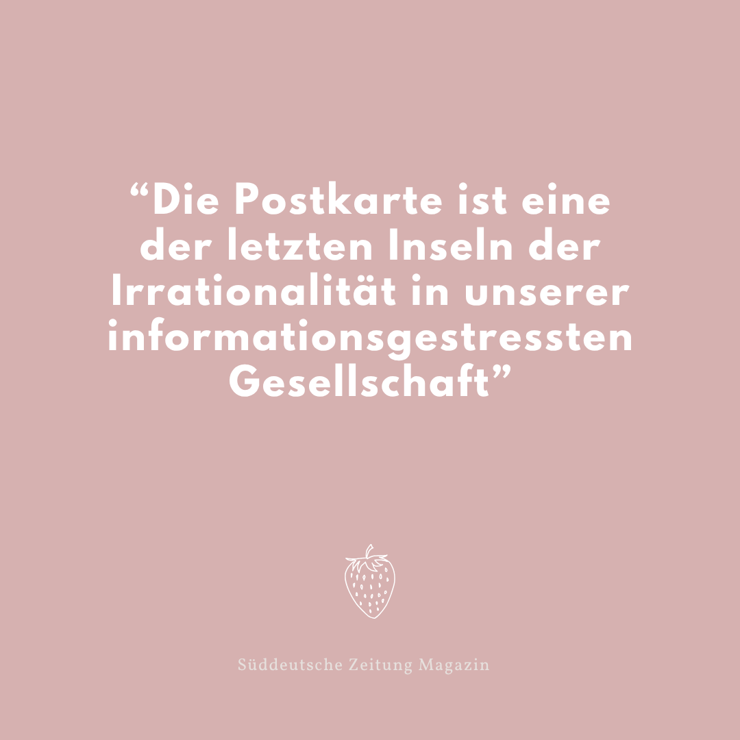Zitat Postkarte