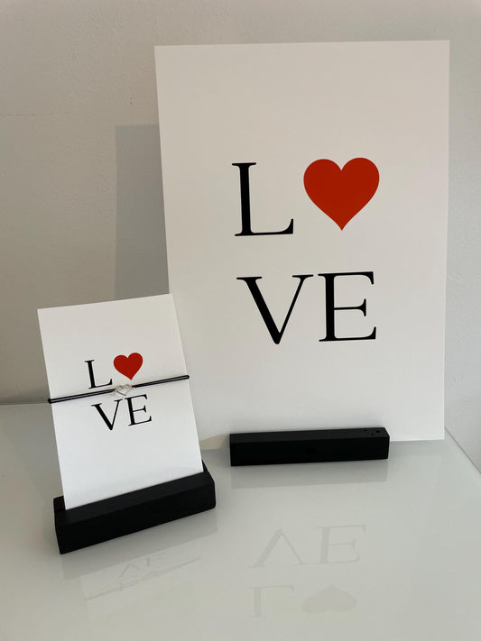 Poster/Kunstdruck -  L❤️VE