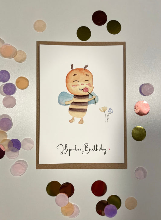 Karte - Bienenfreundin