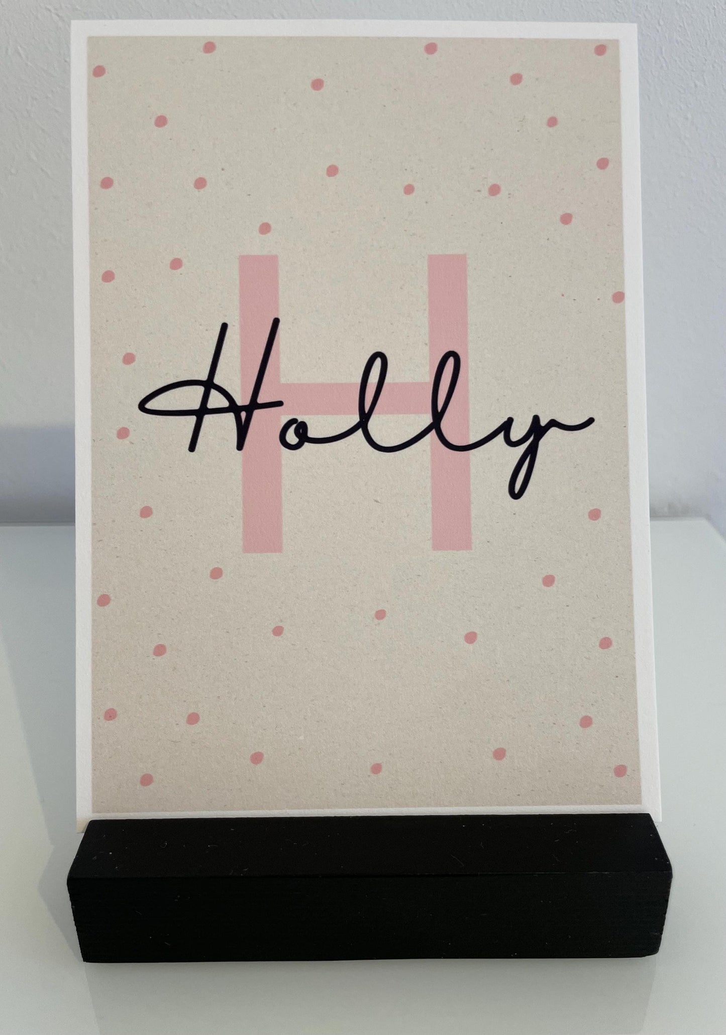 Karte - Willkommensgruß