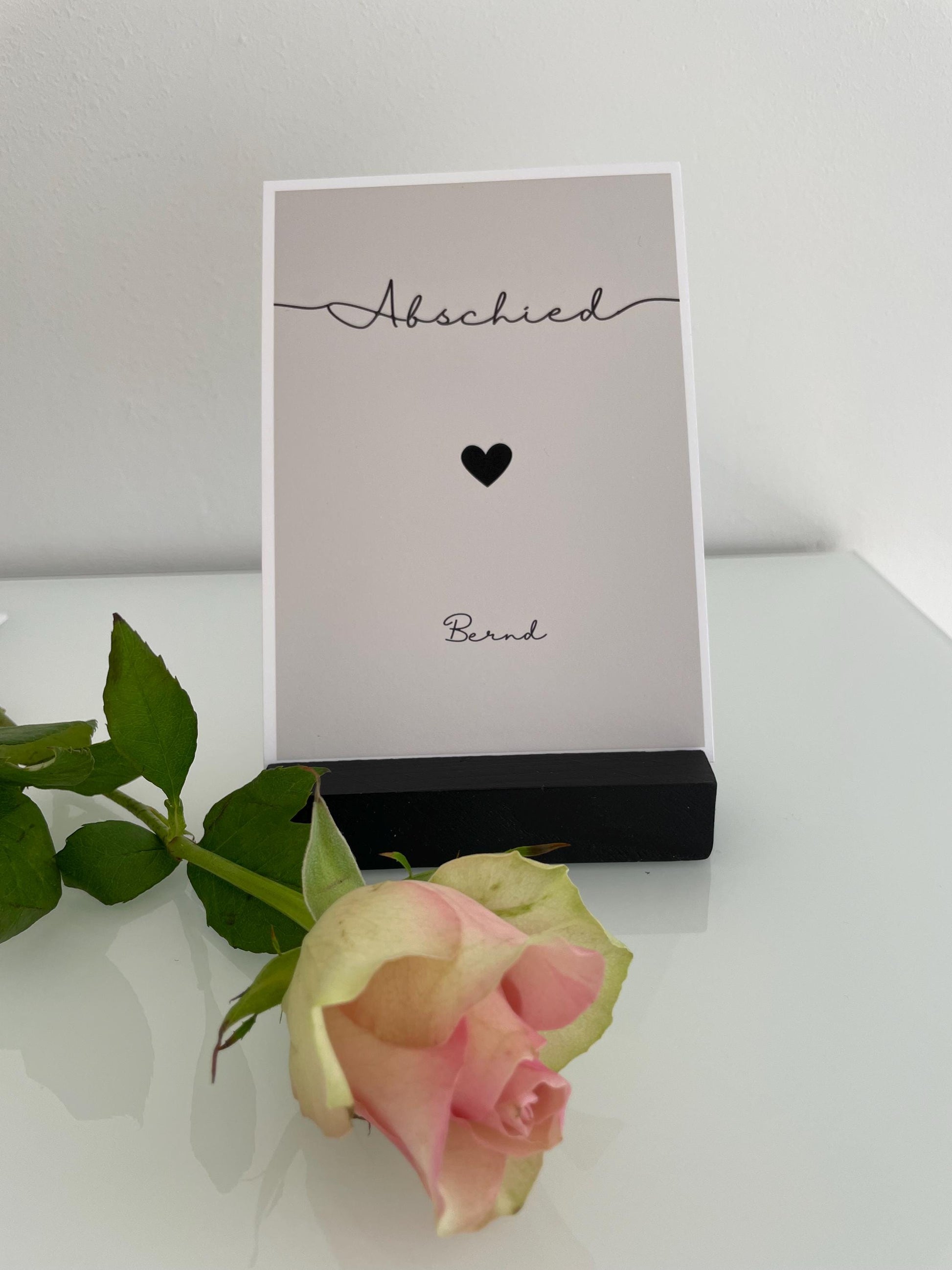 Trauerkarte Abschied 