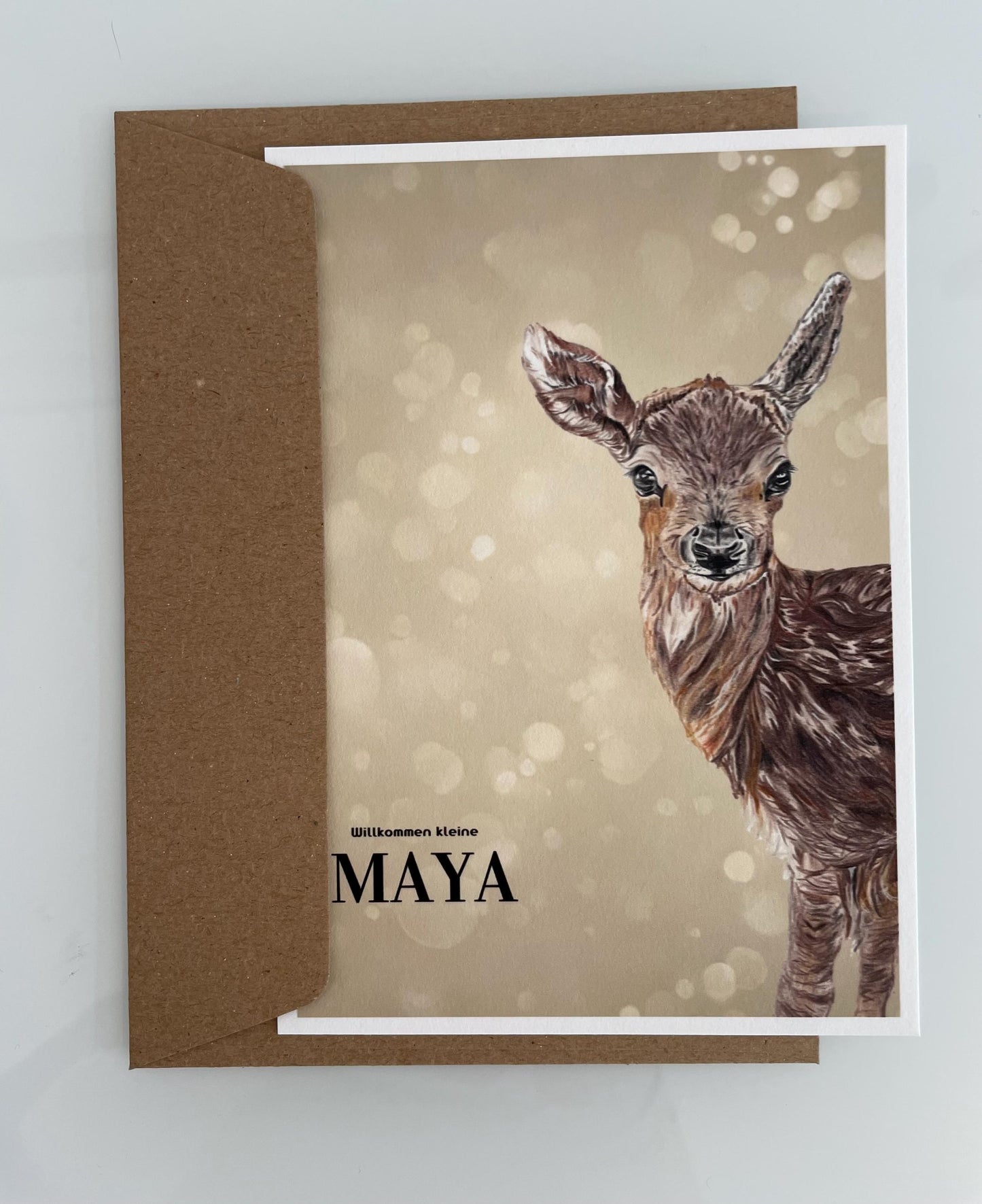 Karte Rehkitz - Willkommen