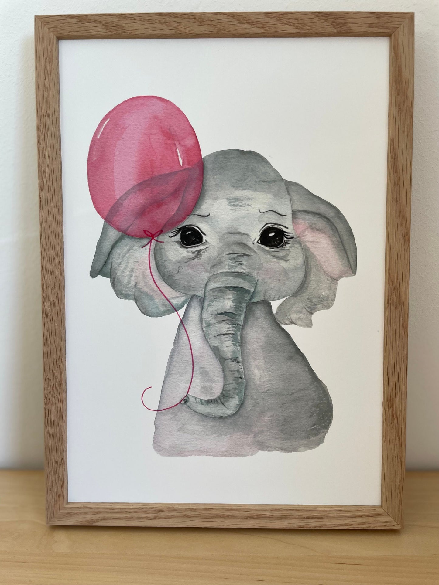 Poster/Kunstdruck - Lieblingselefant