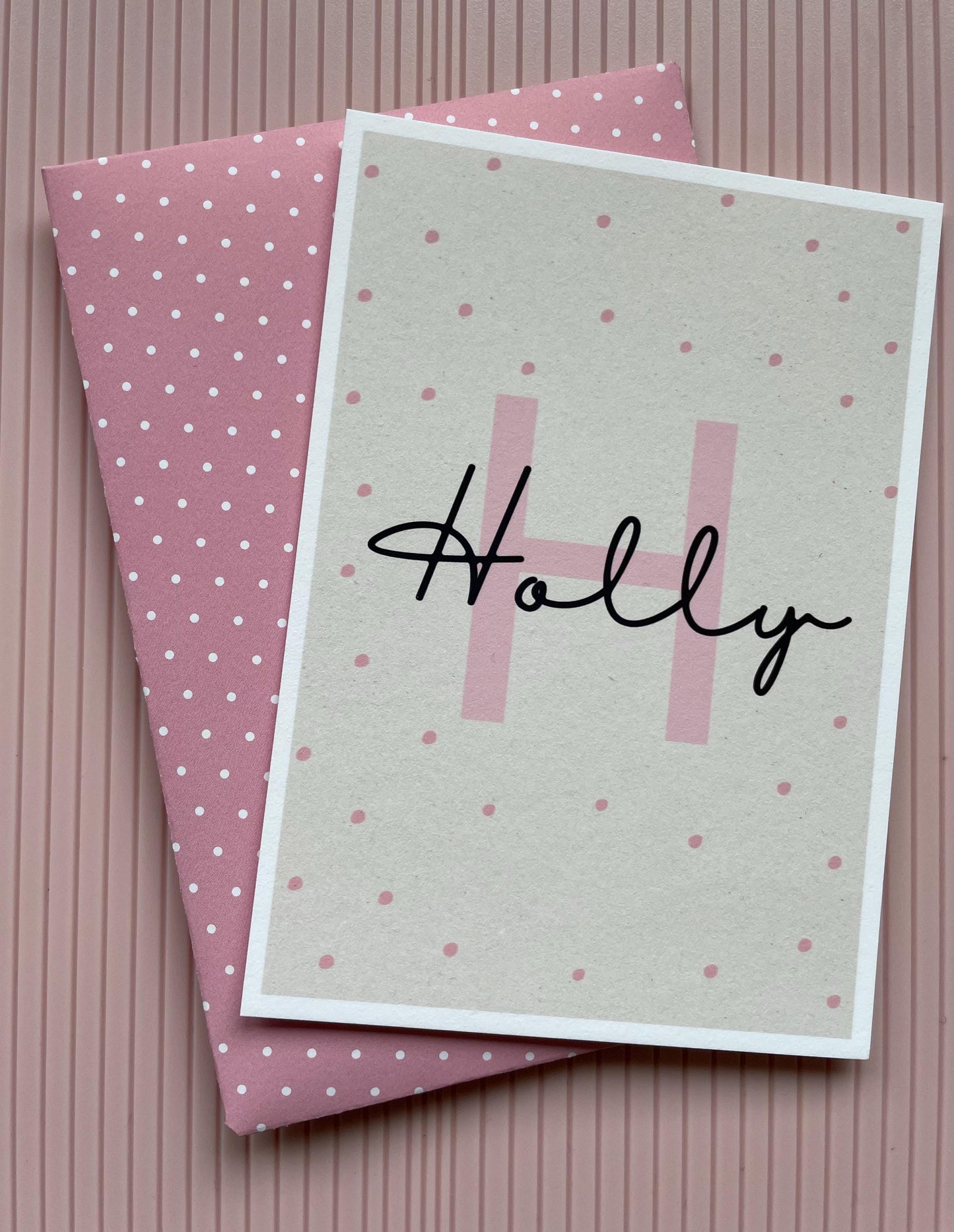 Karte - Willkommensgruß