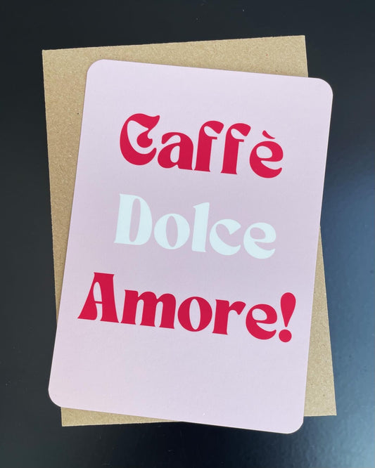 Karte - Caffè Dolce Amore