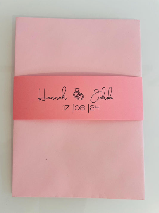 Pocketfold-Karte  Blütenblumen