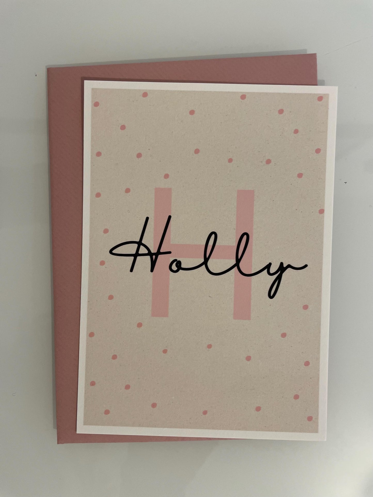 Karte - Willkommensgruß