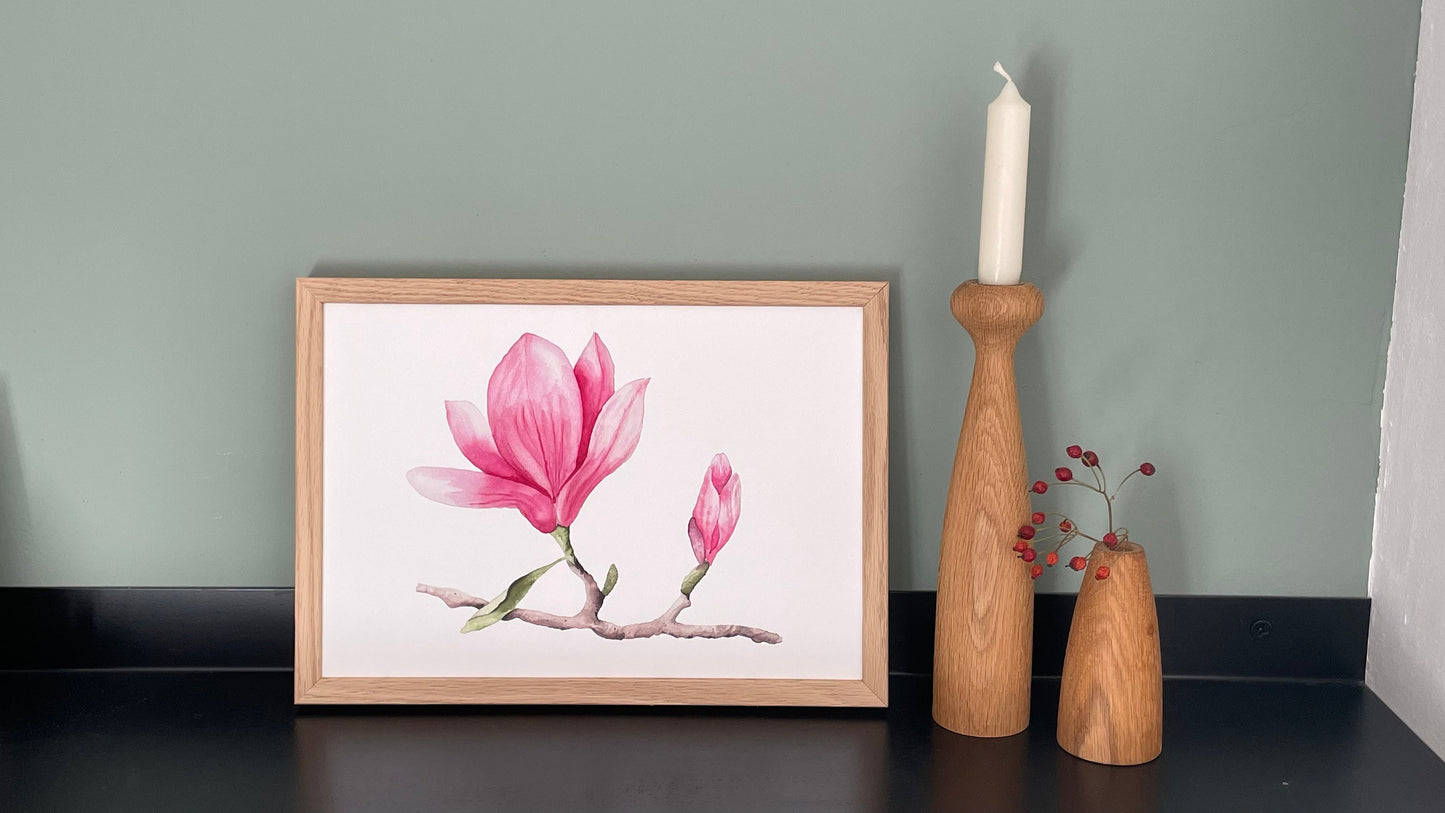 Poster/Kunstdruck - Magnolienzeit
