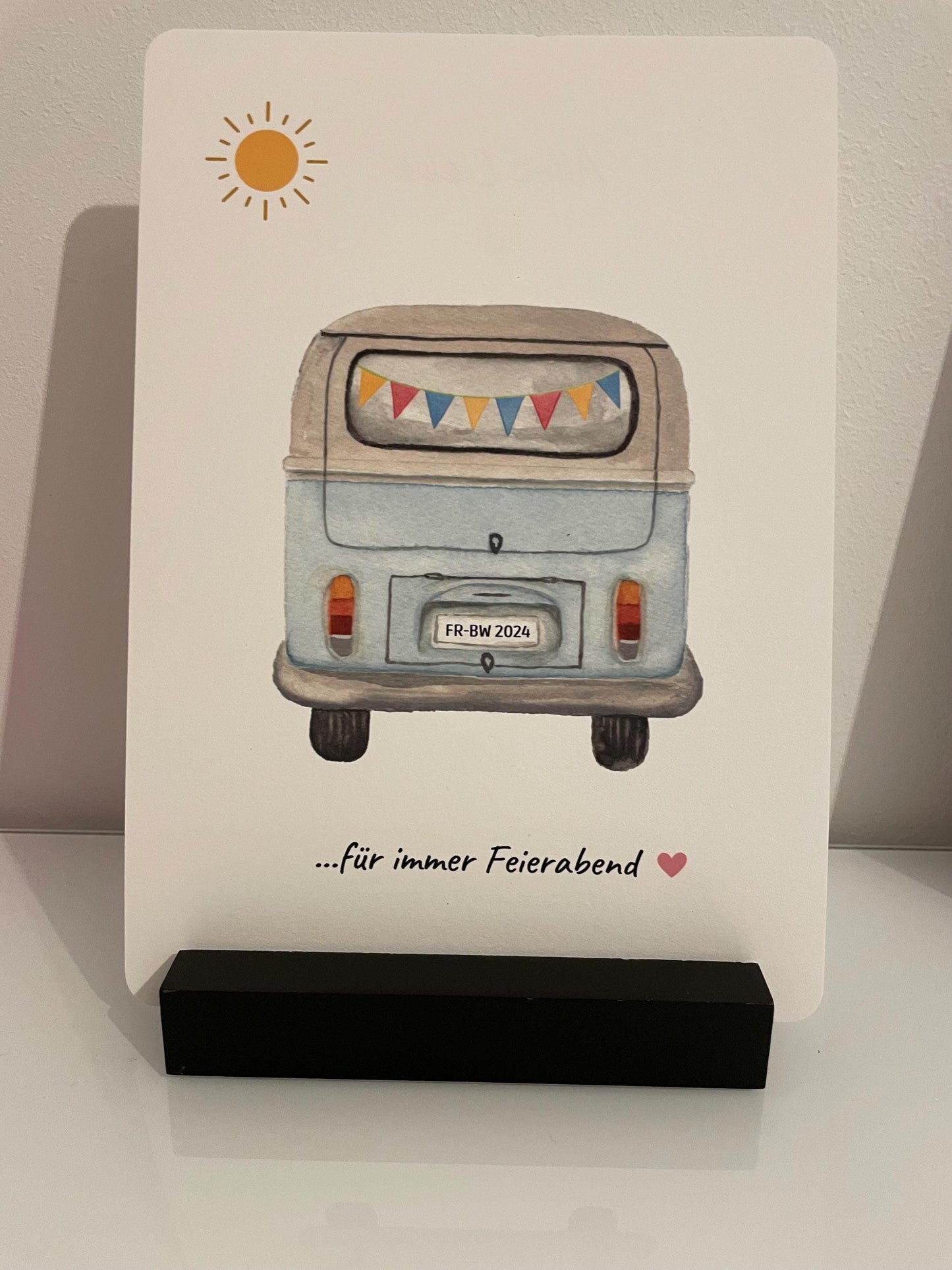 Karte Hochzeit - Bulli