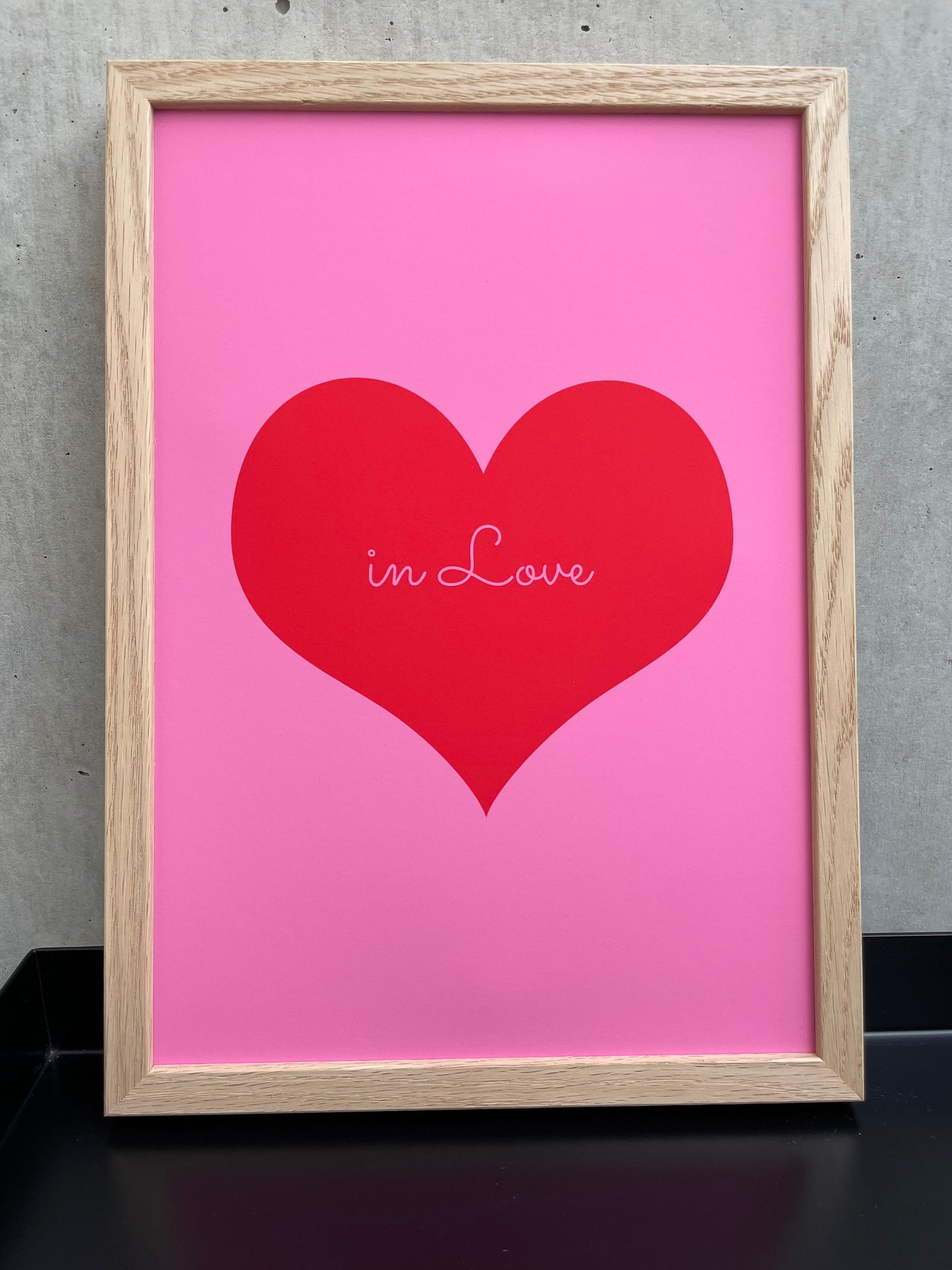 Poster/Kunstdruck - Herzmoment