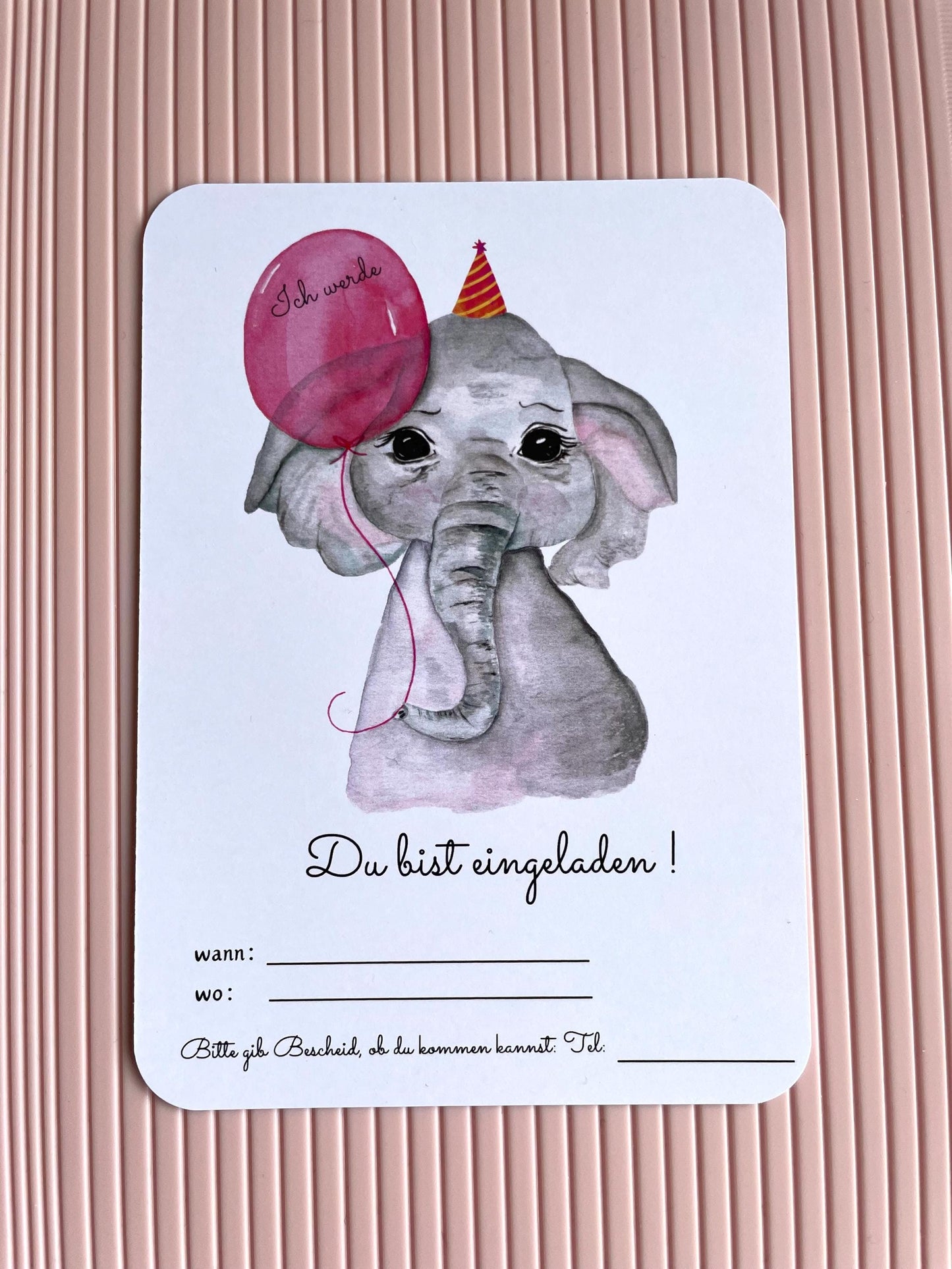 Karte - mit Freunden feiern