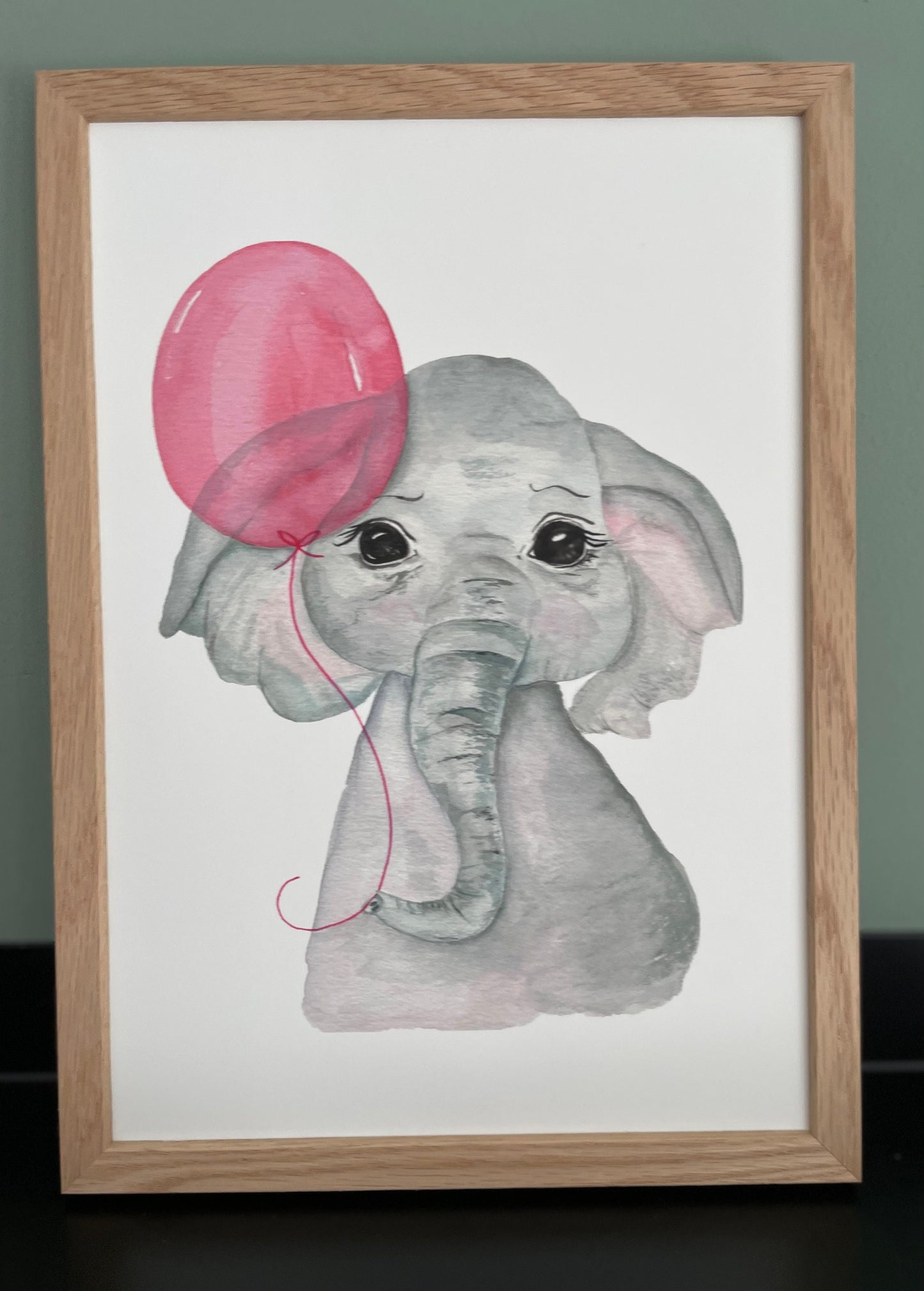 Poster/Kunstdruck - Lieblingselefant