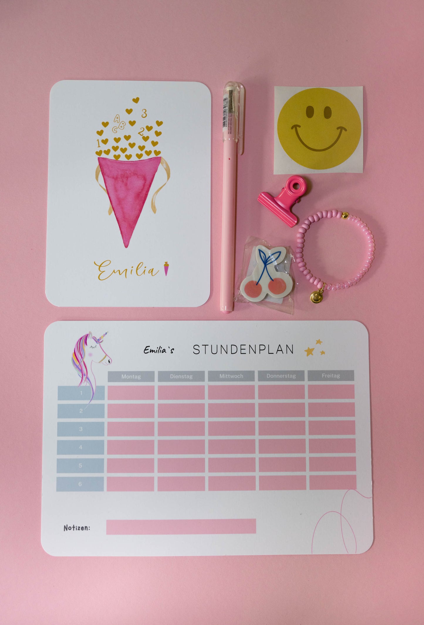 Geschenkset - Schulanfang