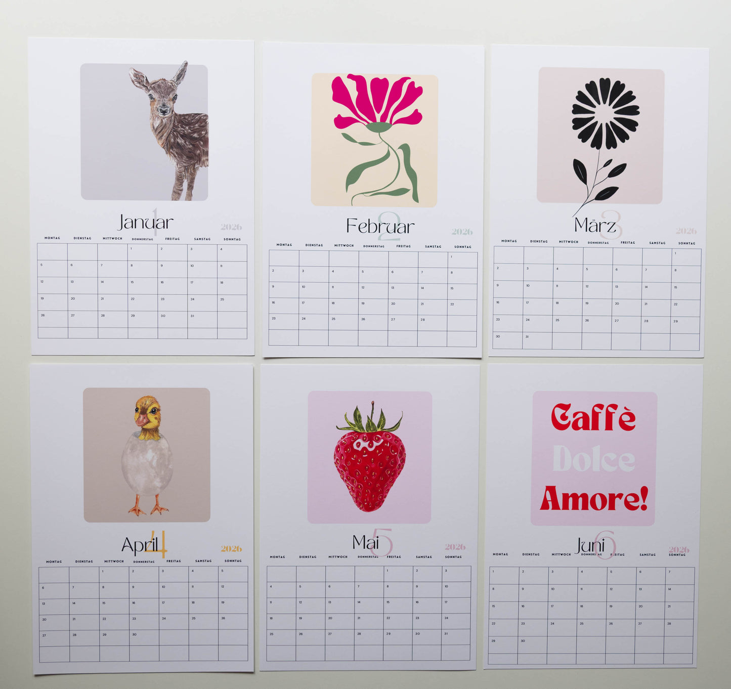 Wandkalender - Ciao 2026