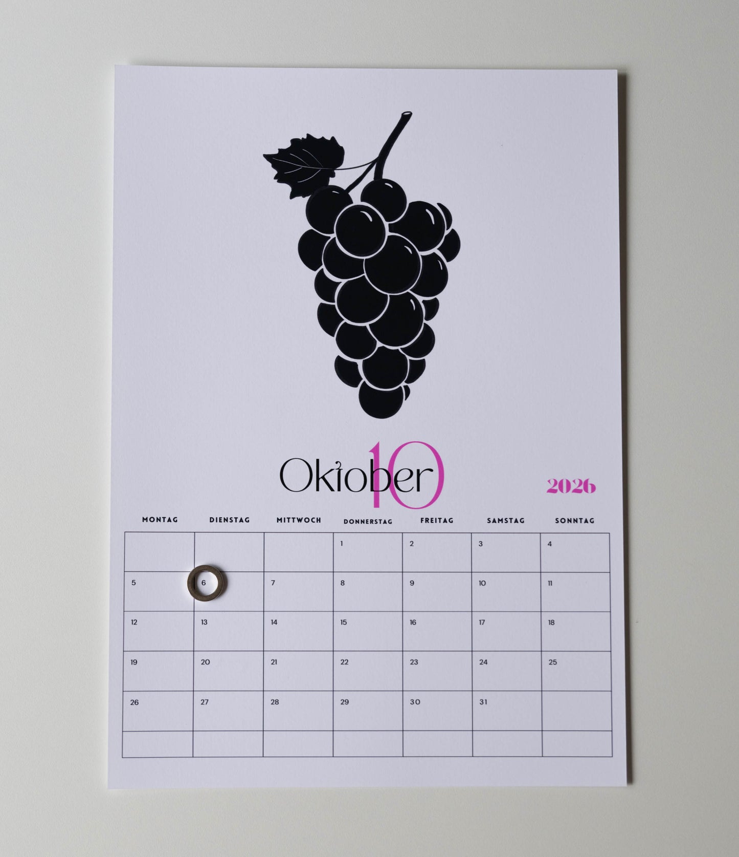 Wandkalender - Hallo 2026