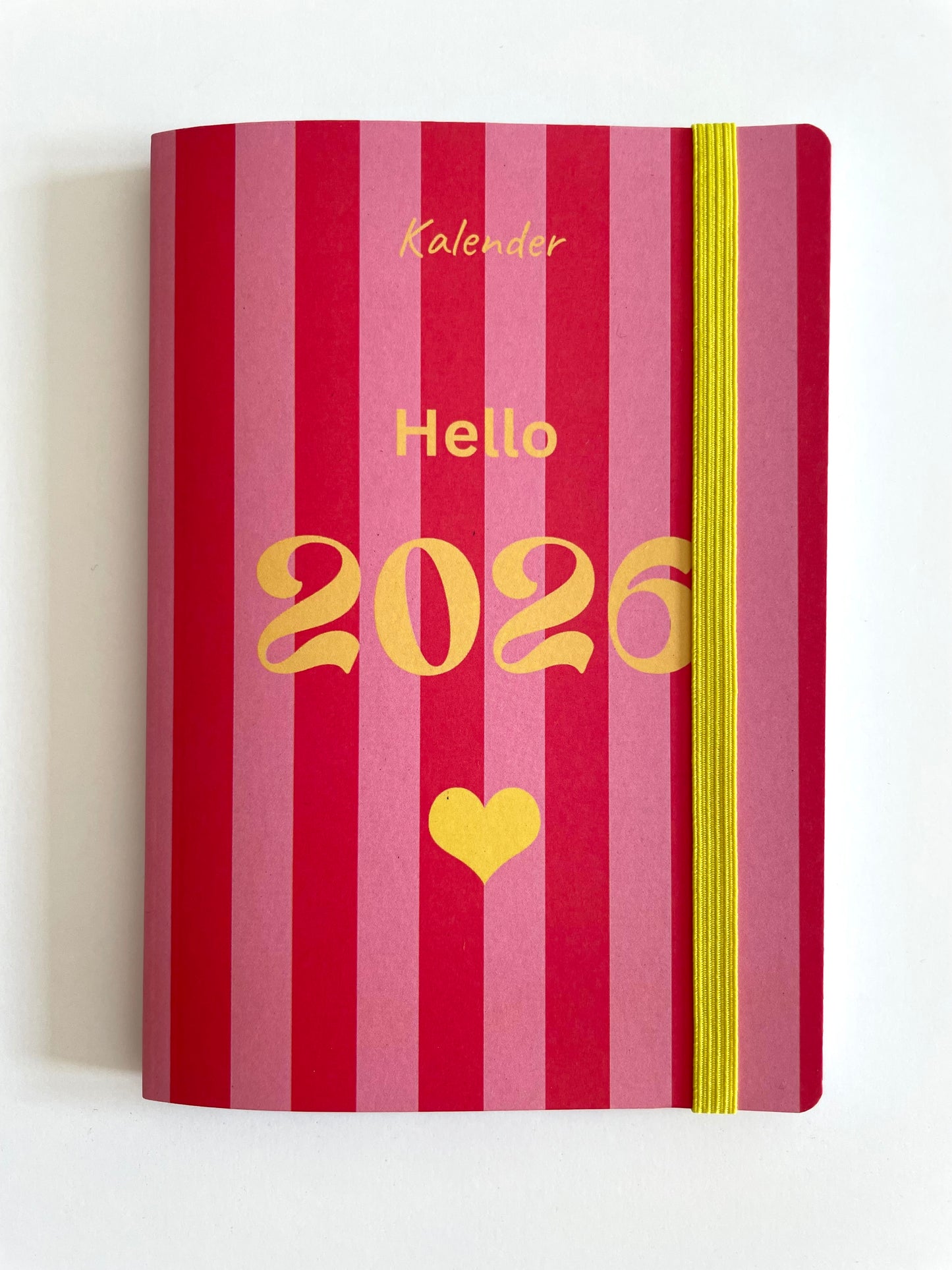 Taschenkalender rosa-rot