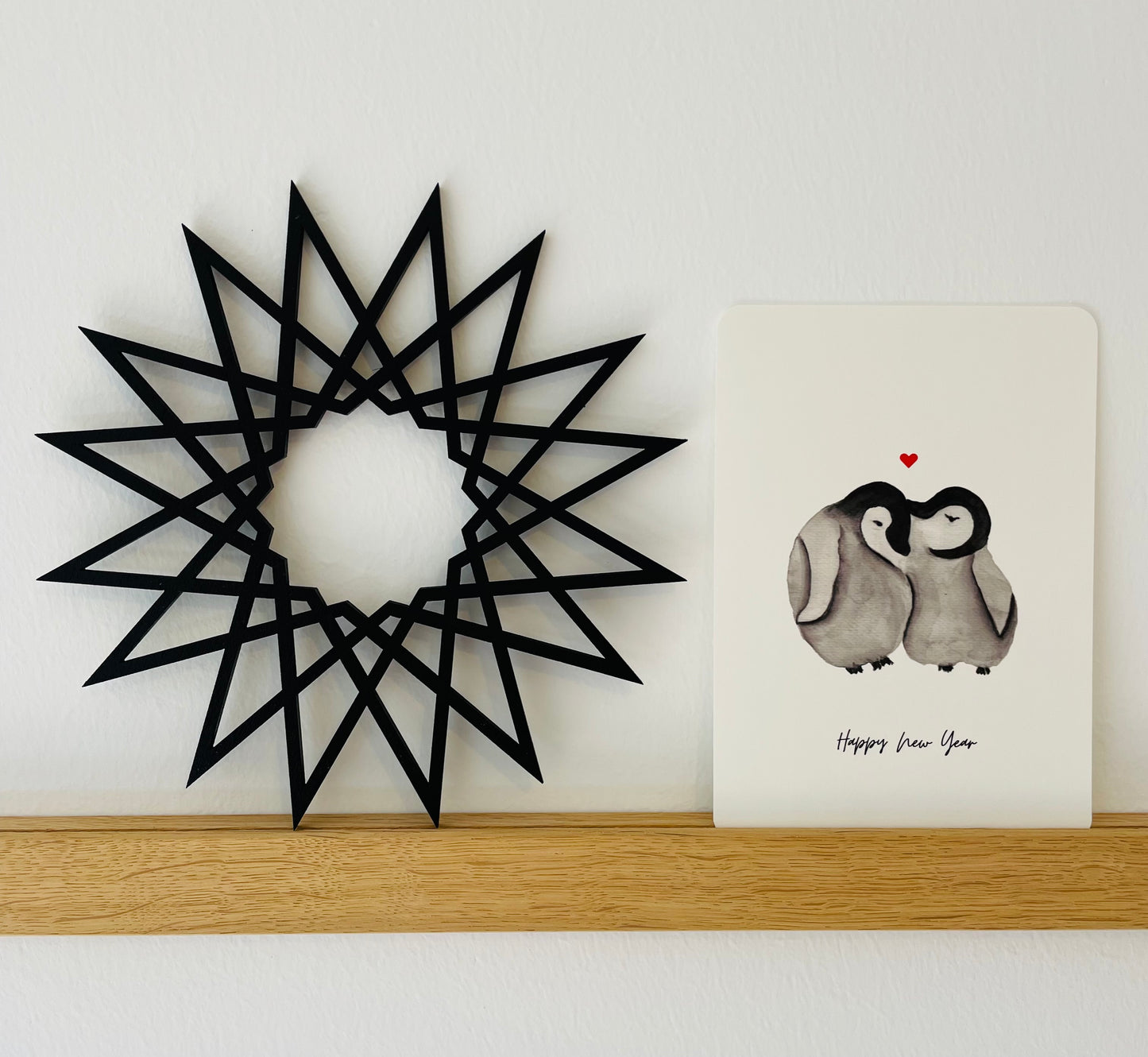 Karte - Pinguin New Year