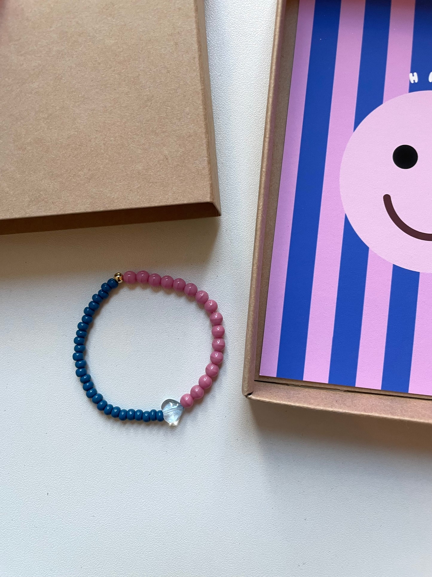 Glasperlenarmband - Have a nice day