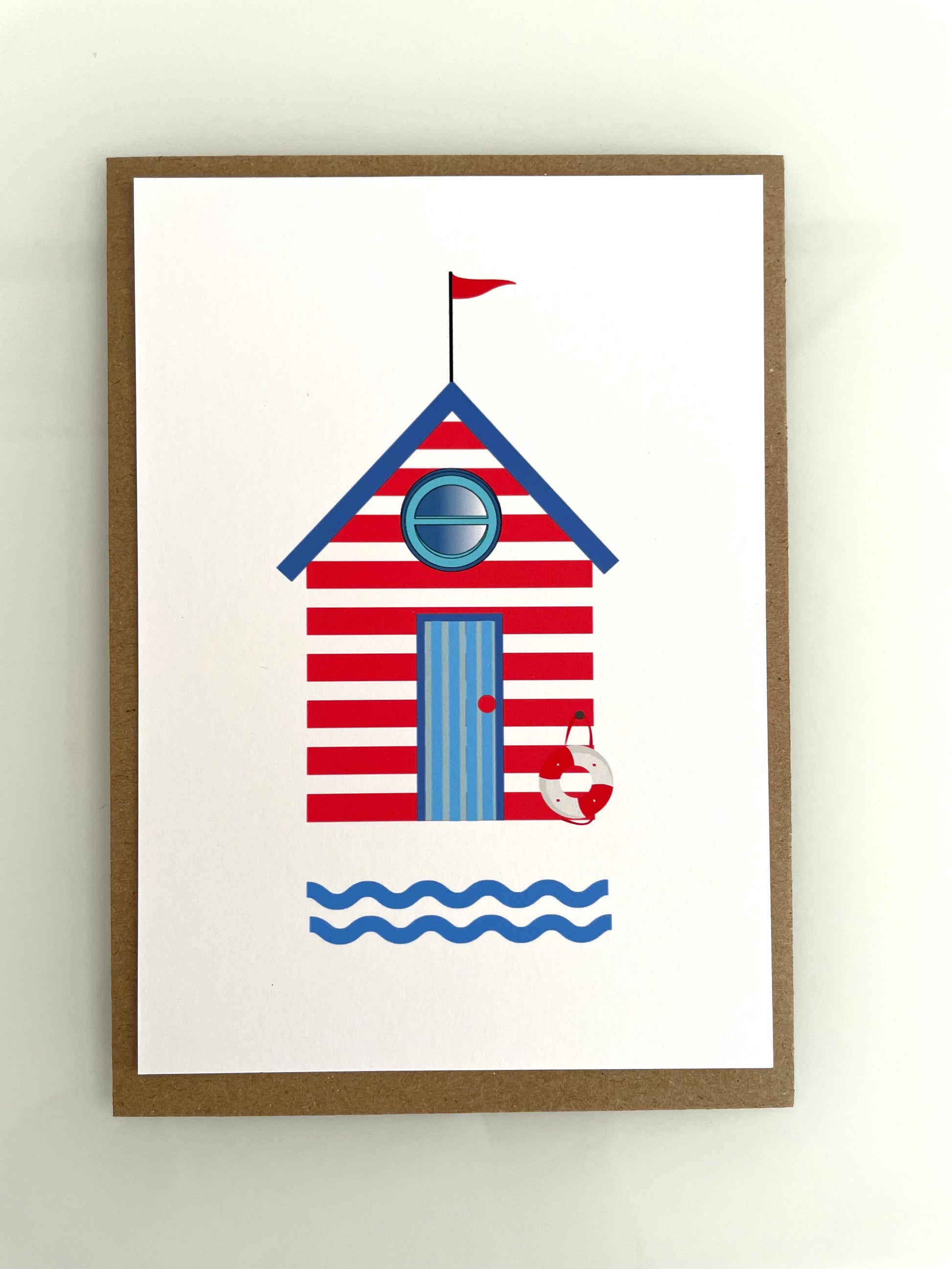 Karte Strandhäuschen