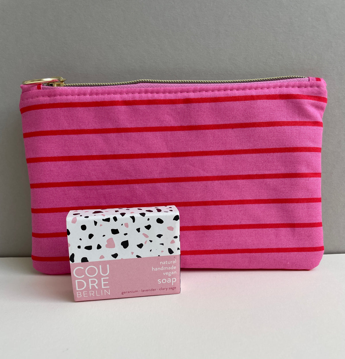 Kosmetiktasche - Summer-stripes
