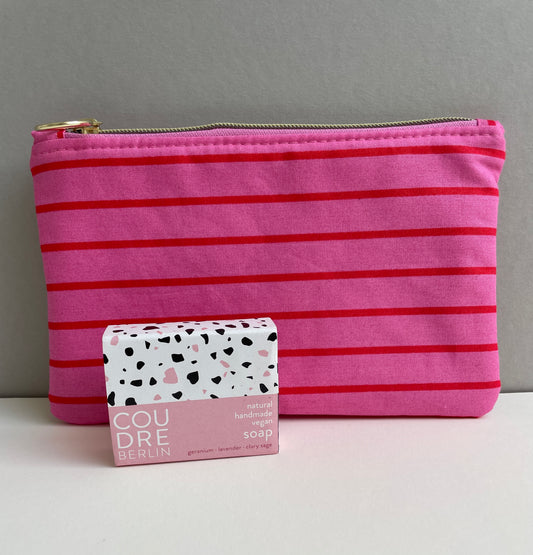 Kosmetiktasche - Summer-stripes