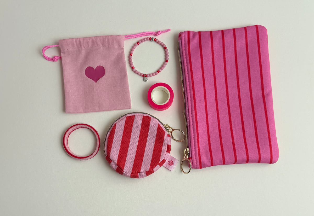 Kosmetiktasche - Summer-stripes