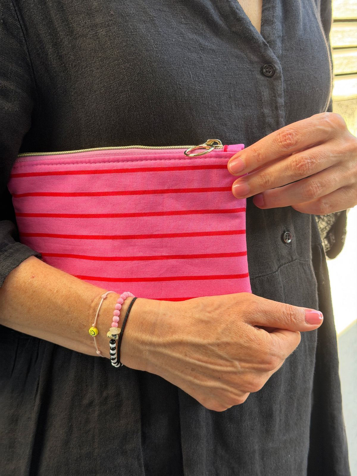 Kosmetiktasche - Summer-stripes