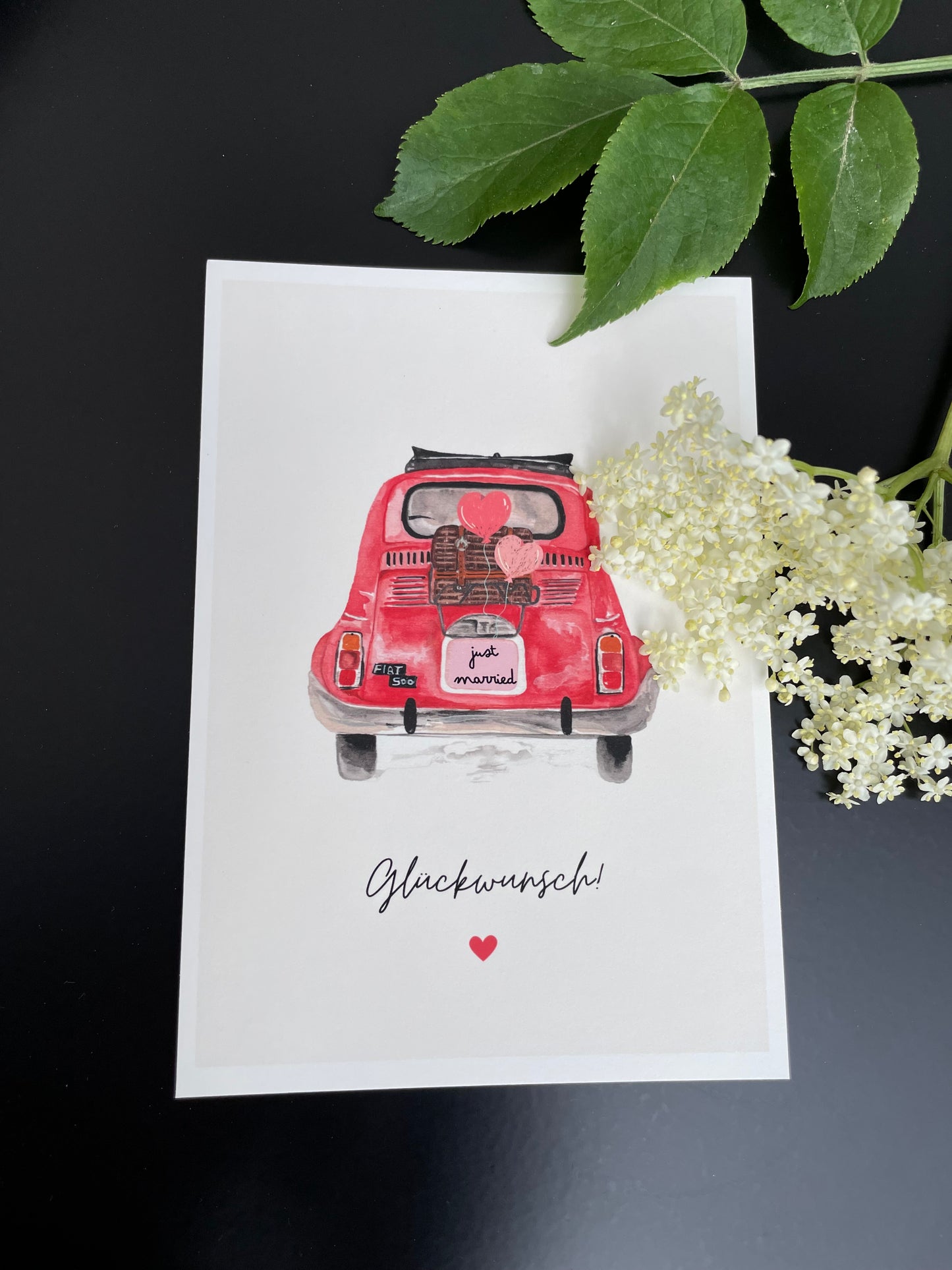 Karte Hochzeit - cinquecento