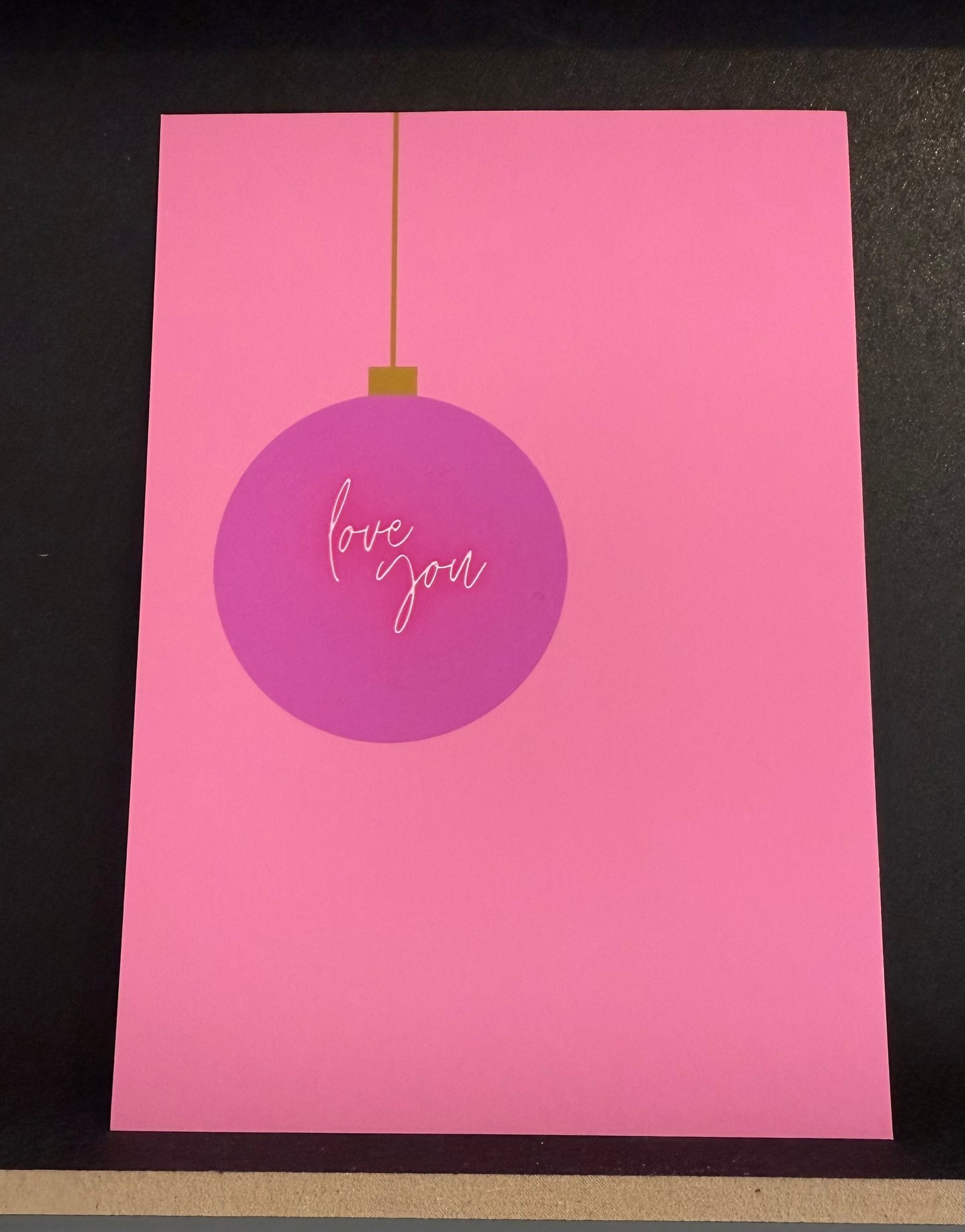 Karte - colorful christmas