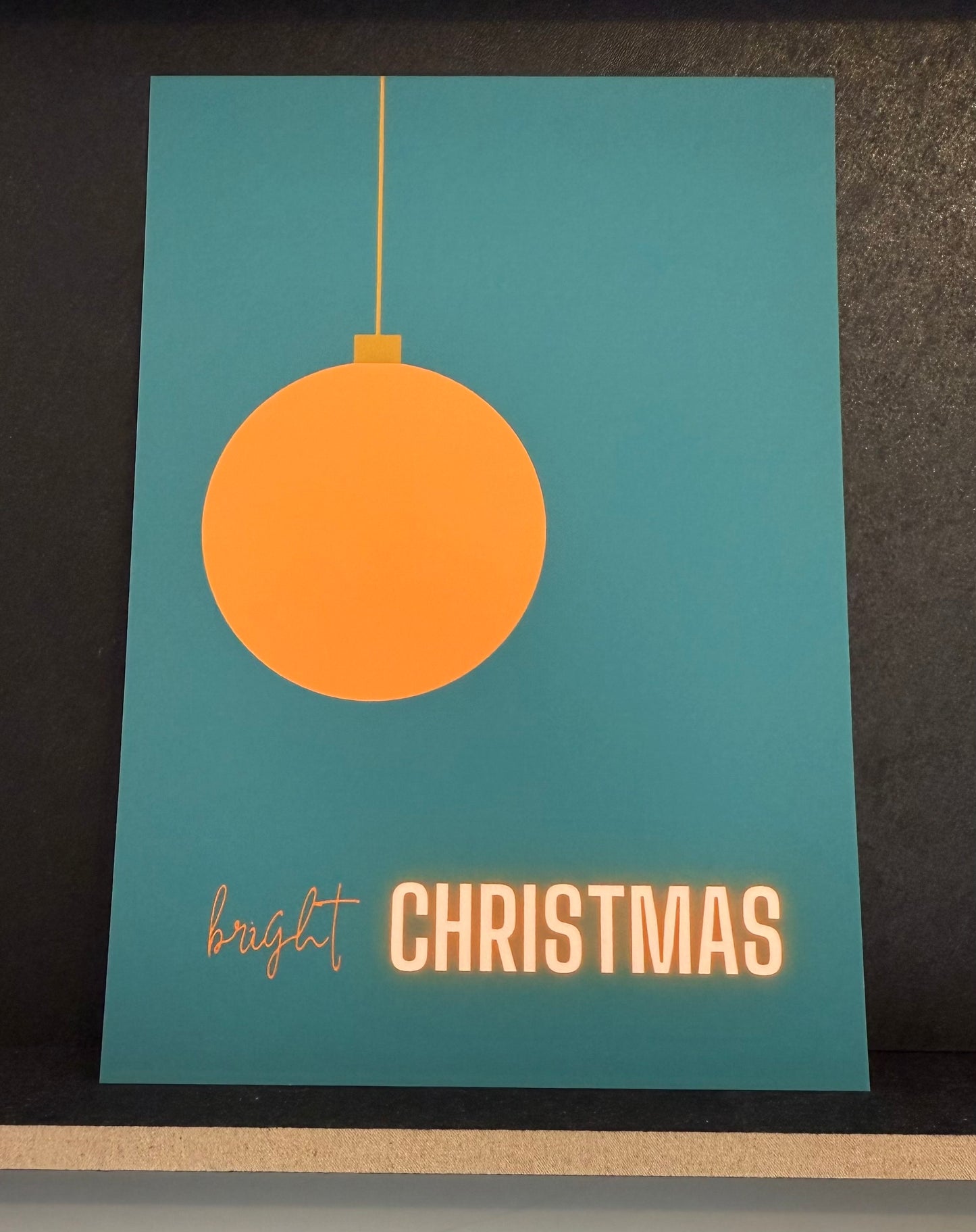 Karte - colorful christmas