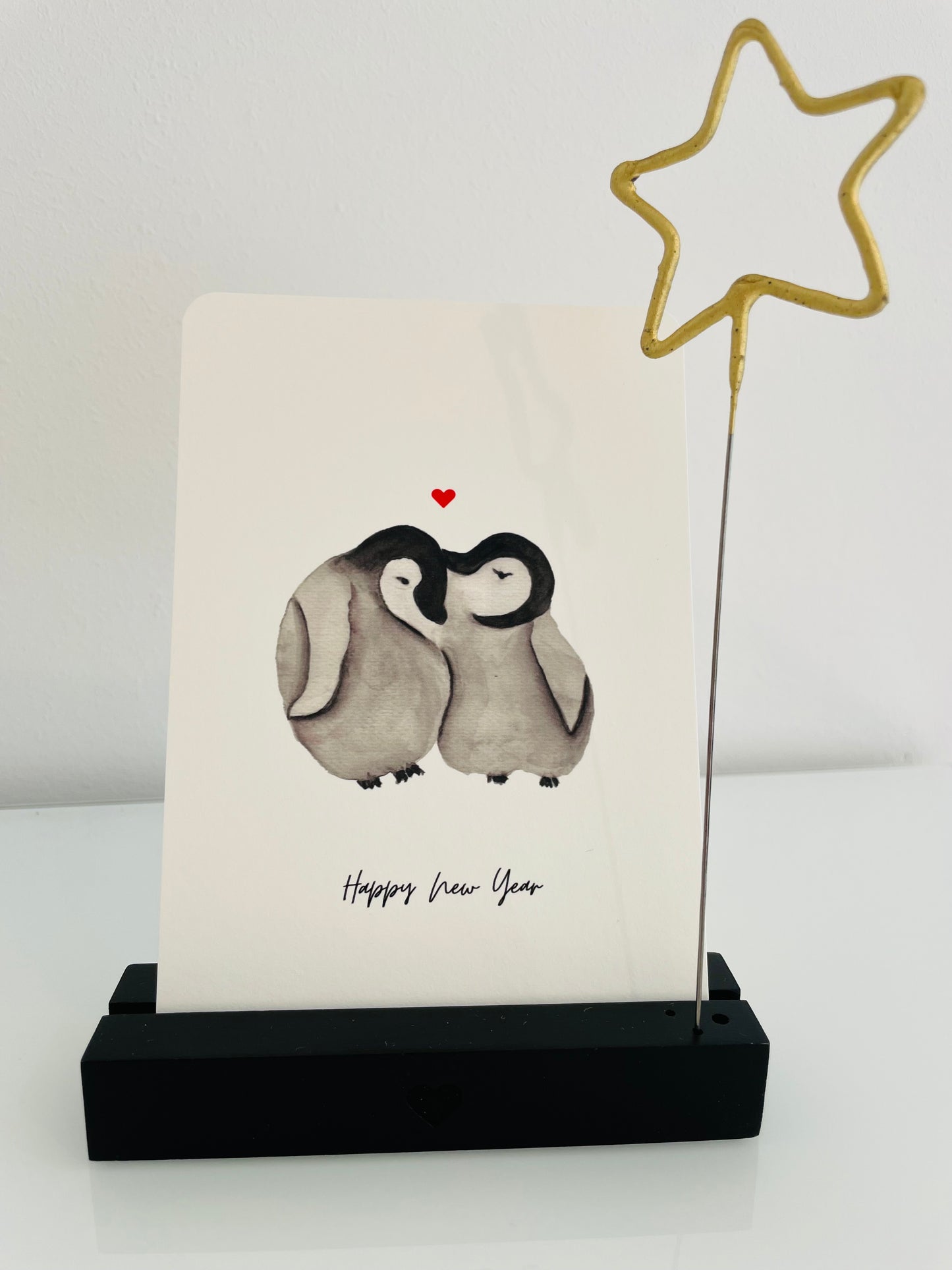 Karte - Pinguin New Year