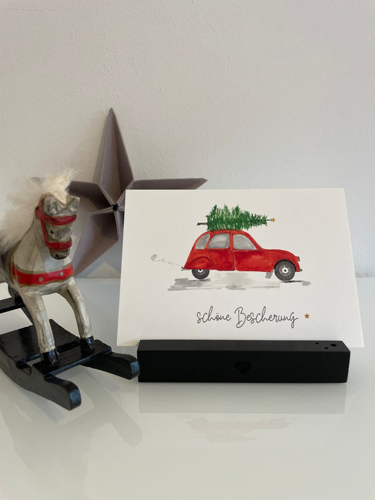 Karte - schöne Bescherung