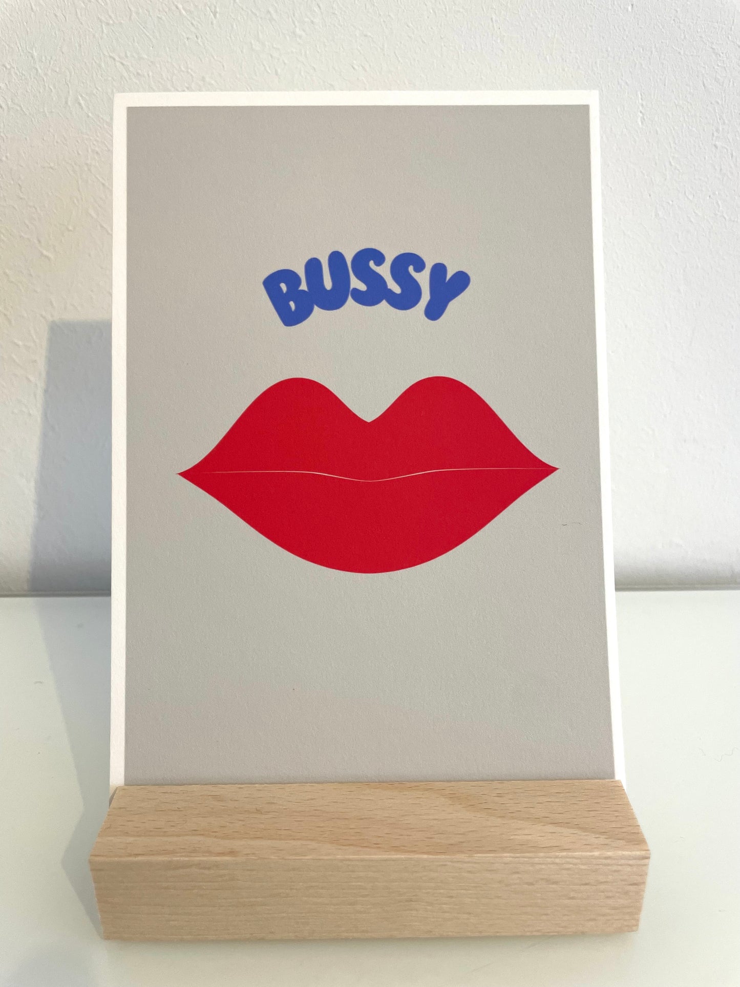 Karte Kussmund bussy