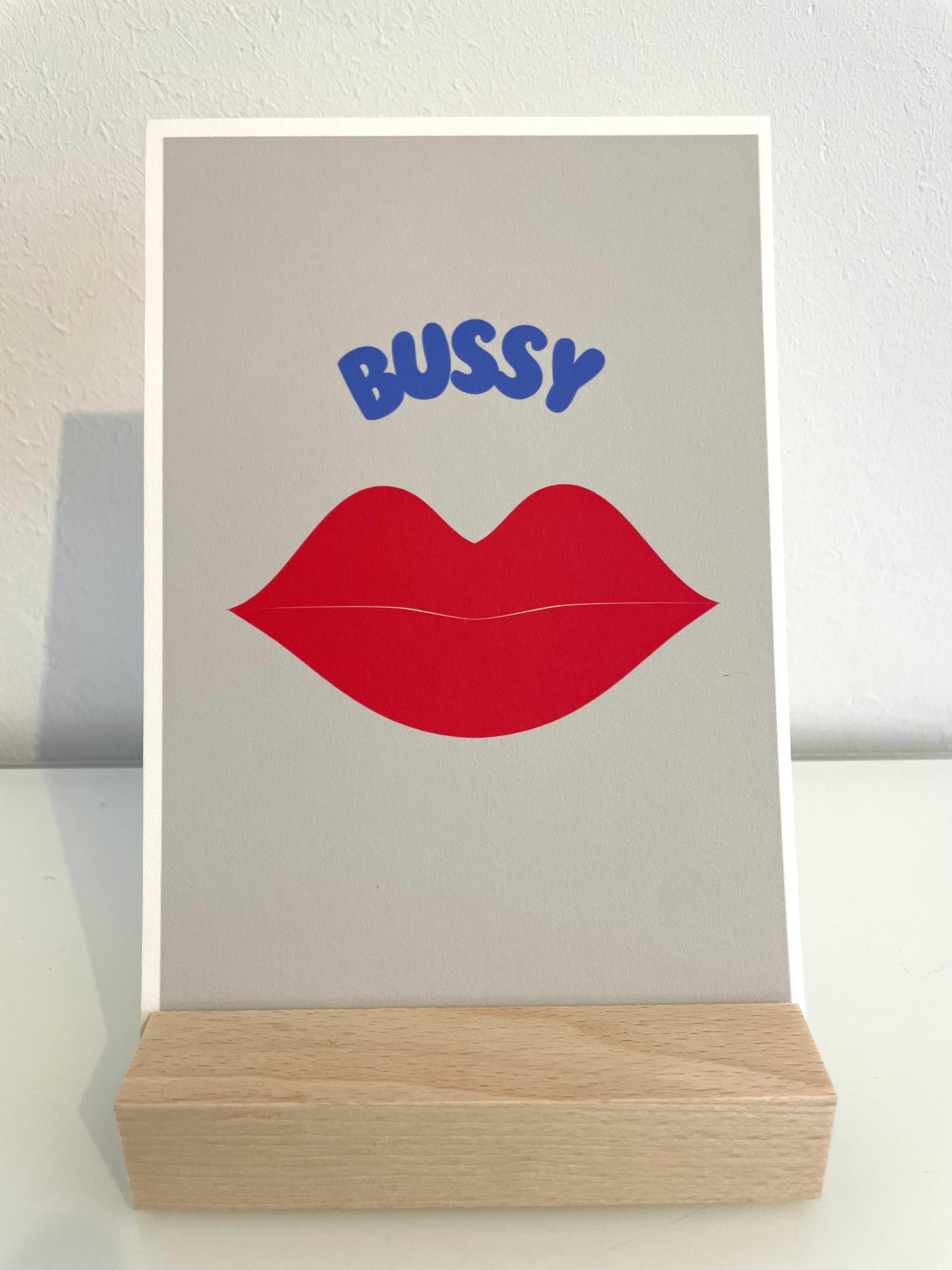 Karte Kussmund bussy