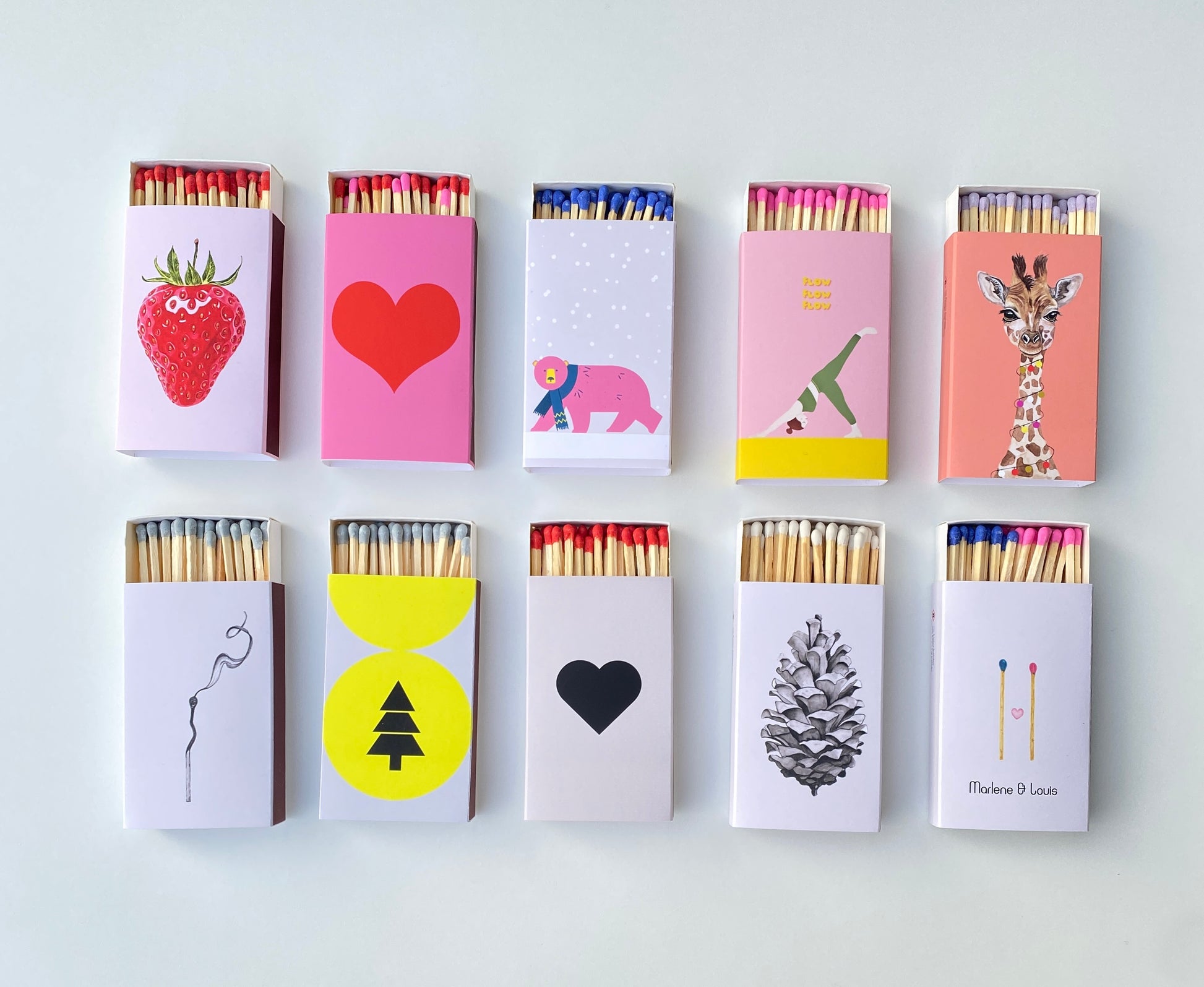 Streichholzschachteln