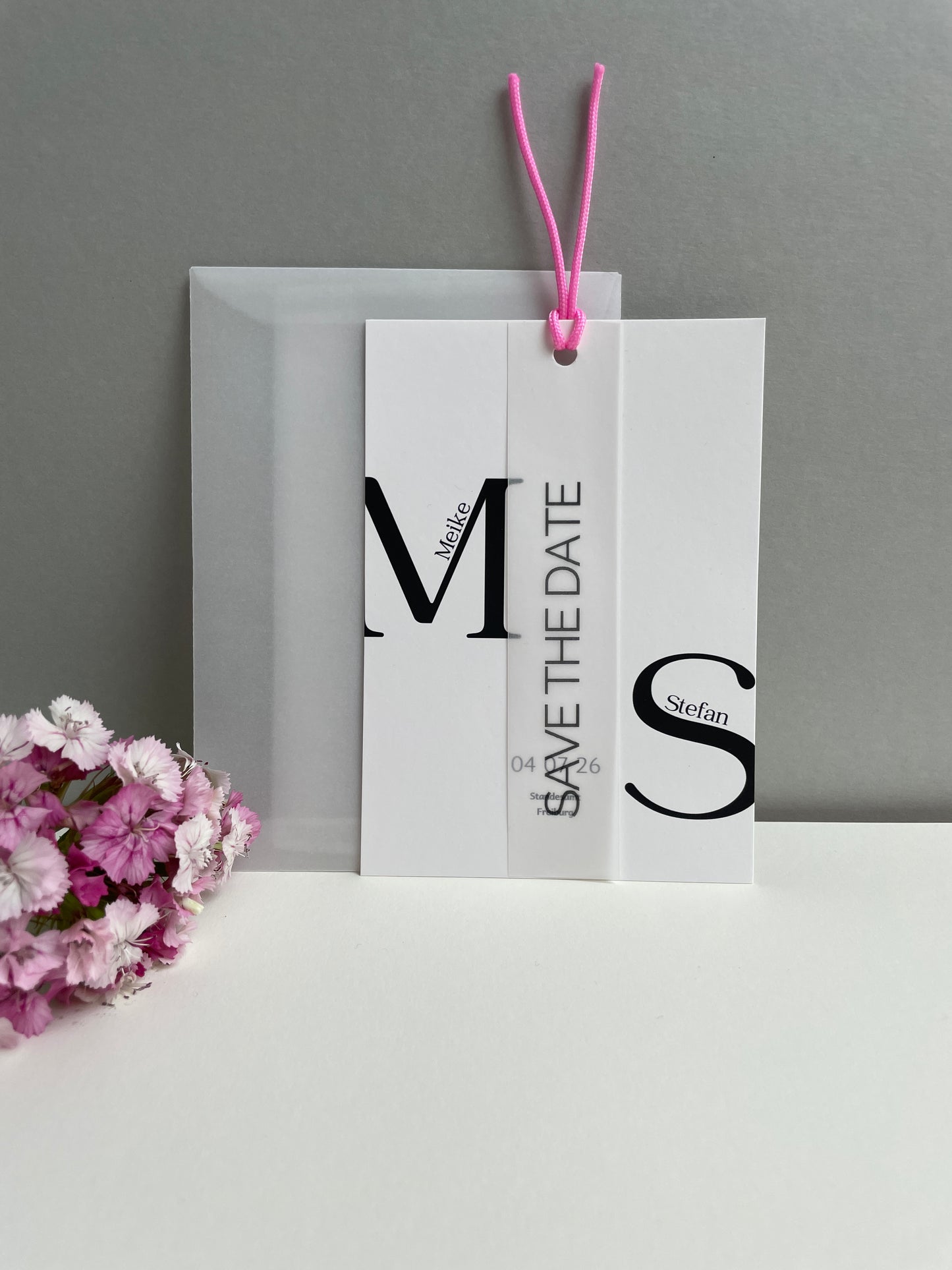 Karte - Modern Initials