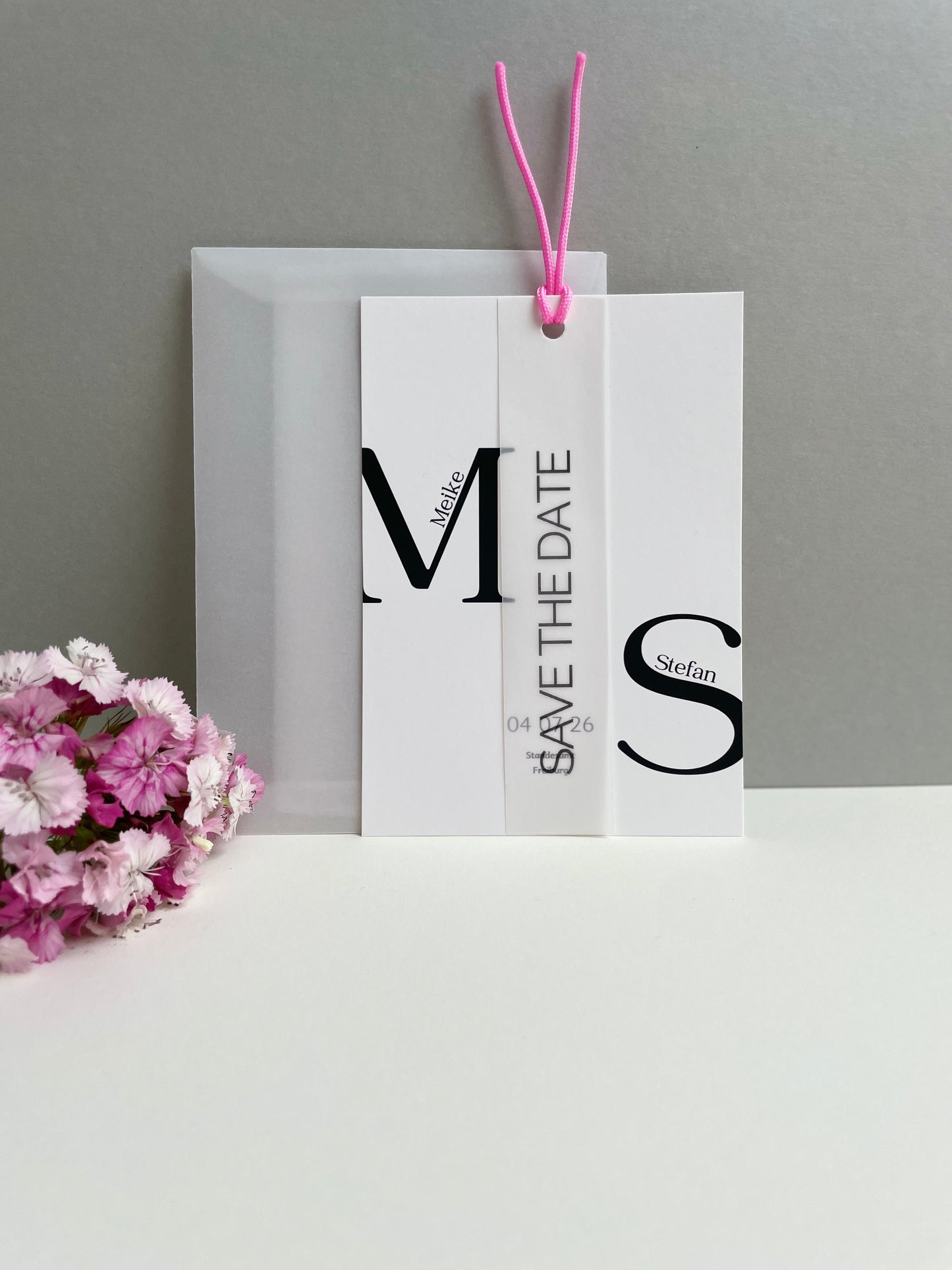 Karte - Modern Initials