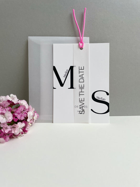 Karte - Modern Initials